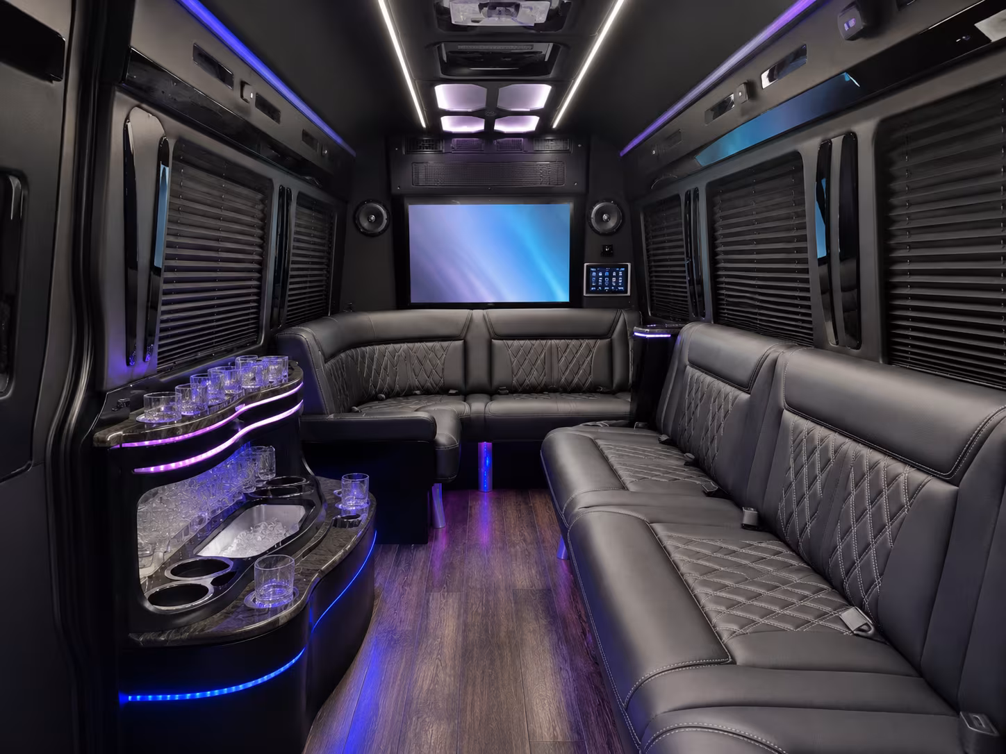 comfortable bus rentals for paterson wedding rehearsal dinners