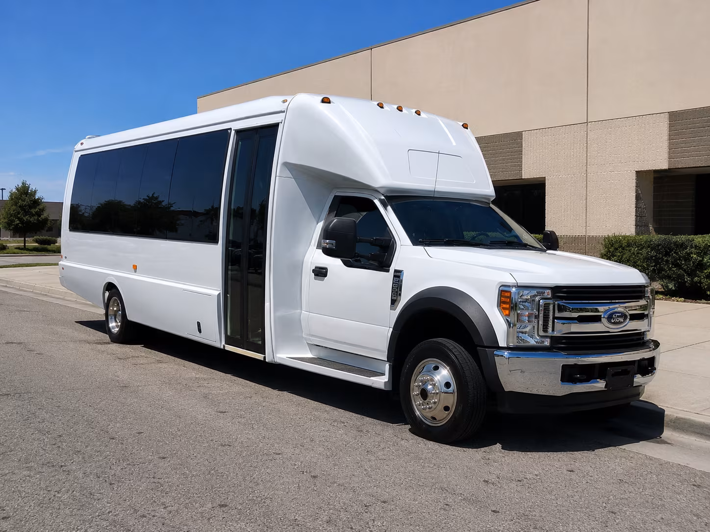 corporate and employee shuttle buses serving paterson businesses
