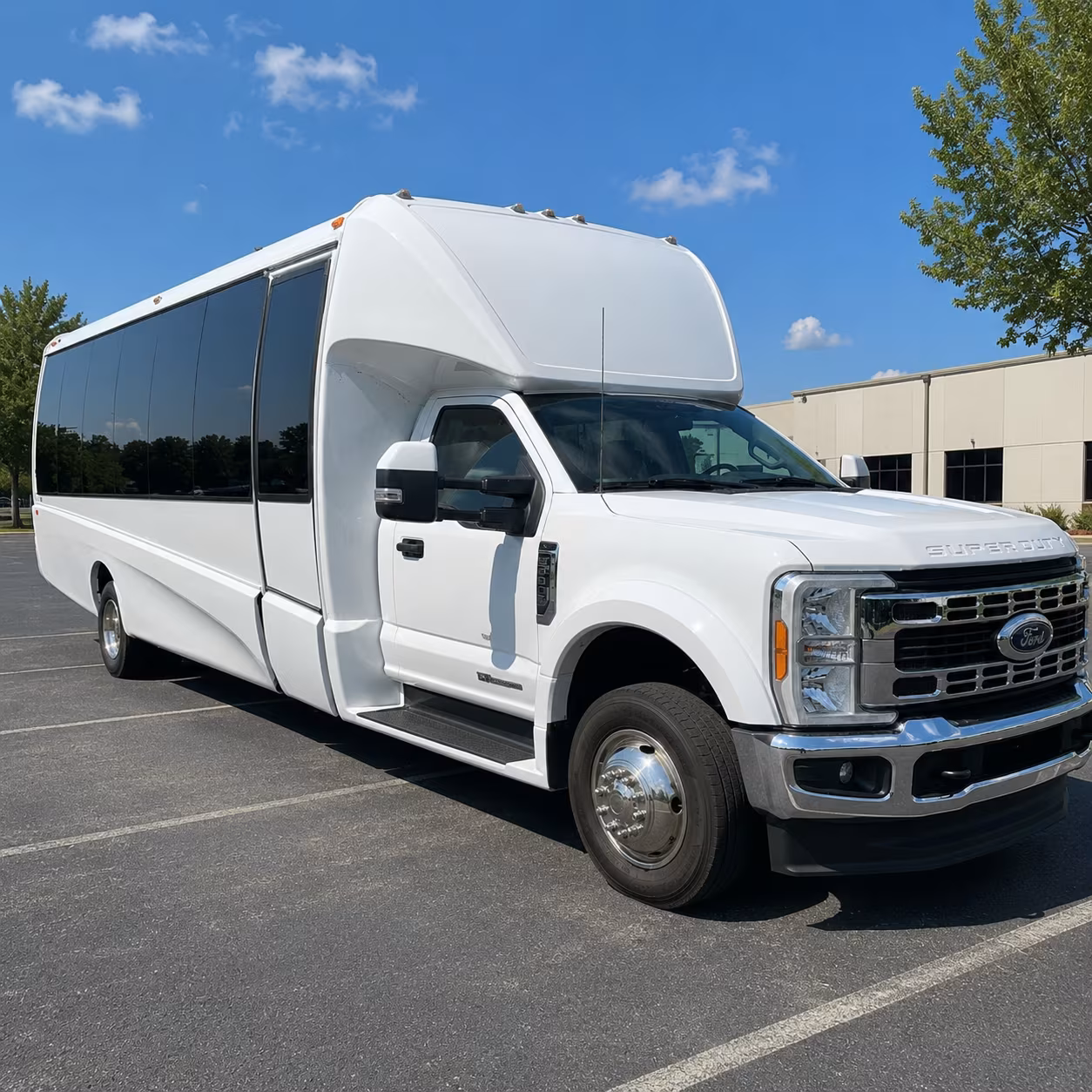 employee shuttle buses for paterson s corporate campuses and office parks