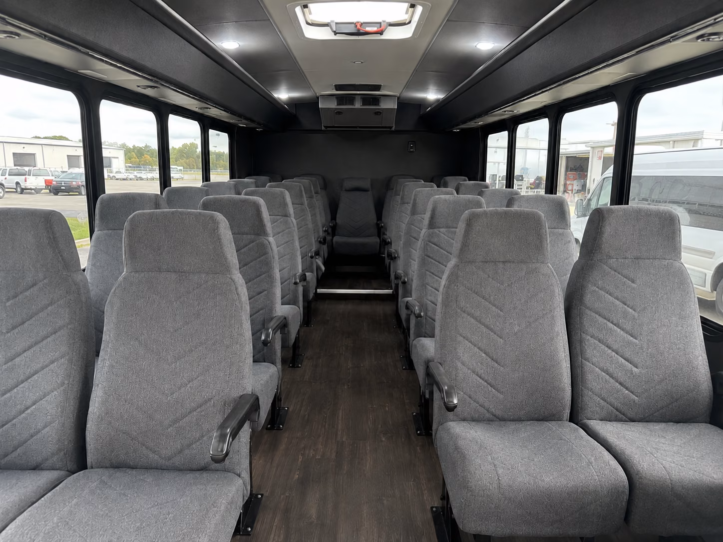paterson 18 passenger minibus inside