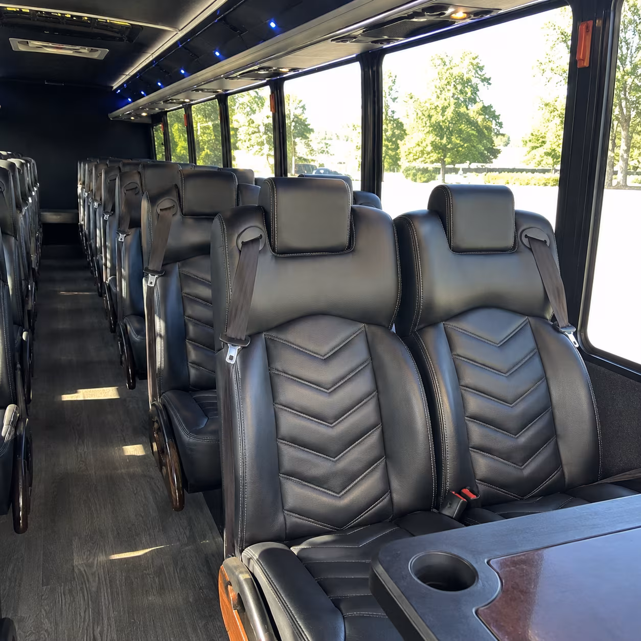paterson 25 passenger minibus inside