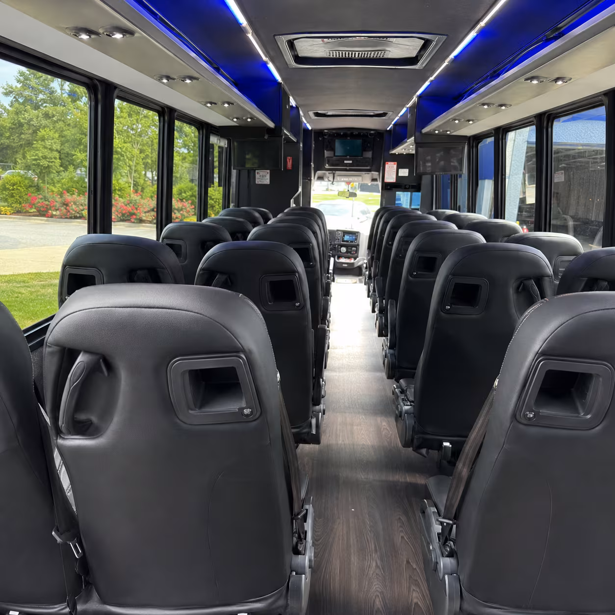 paterson 30 passenger minibus interior