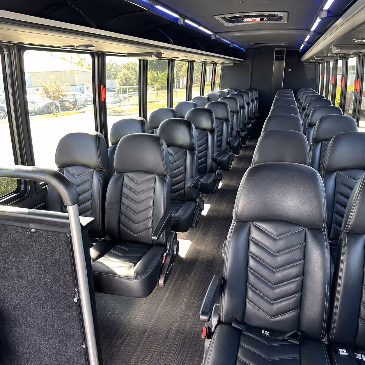 paterson 35 passenger minibus inside
