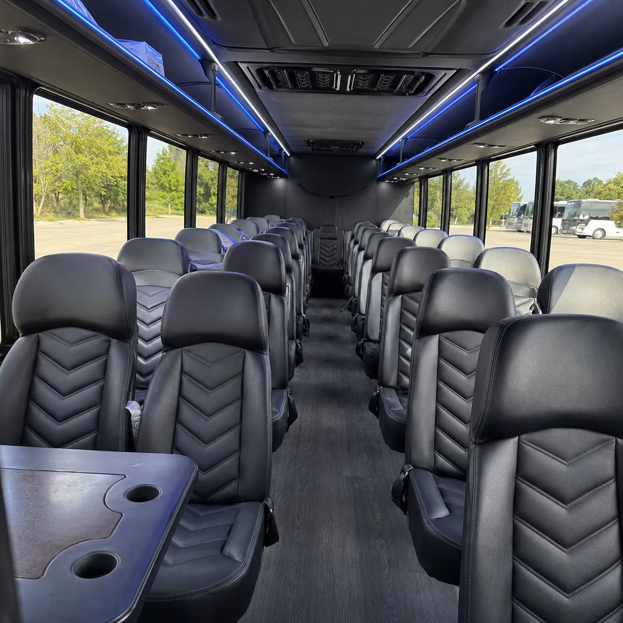 paterson 35 passenger minibus interior