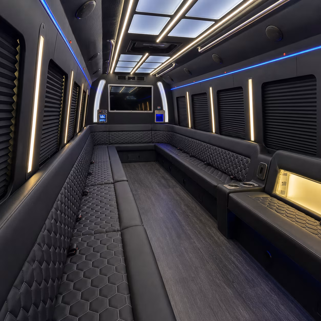 paterson party bus inside
