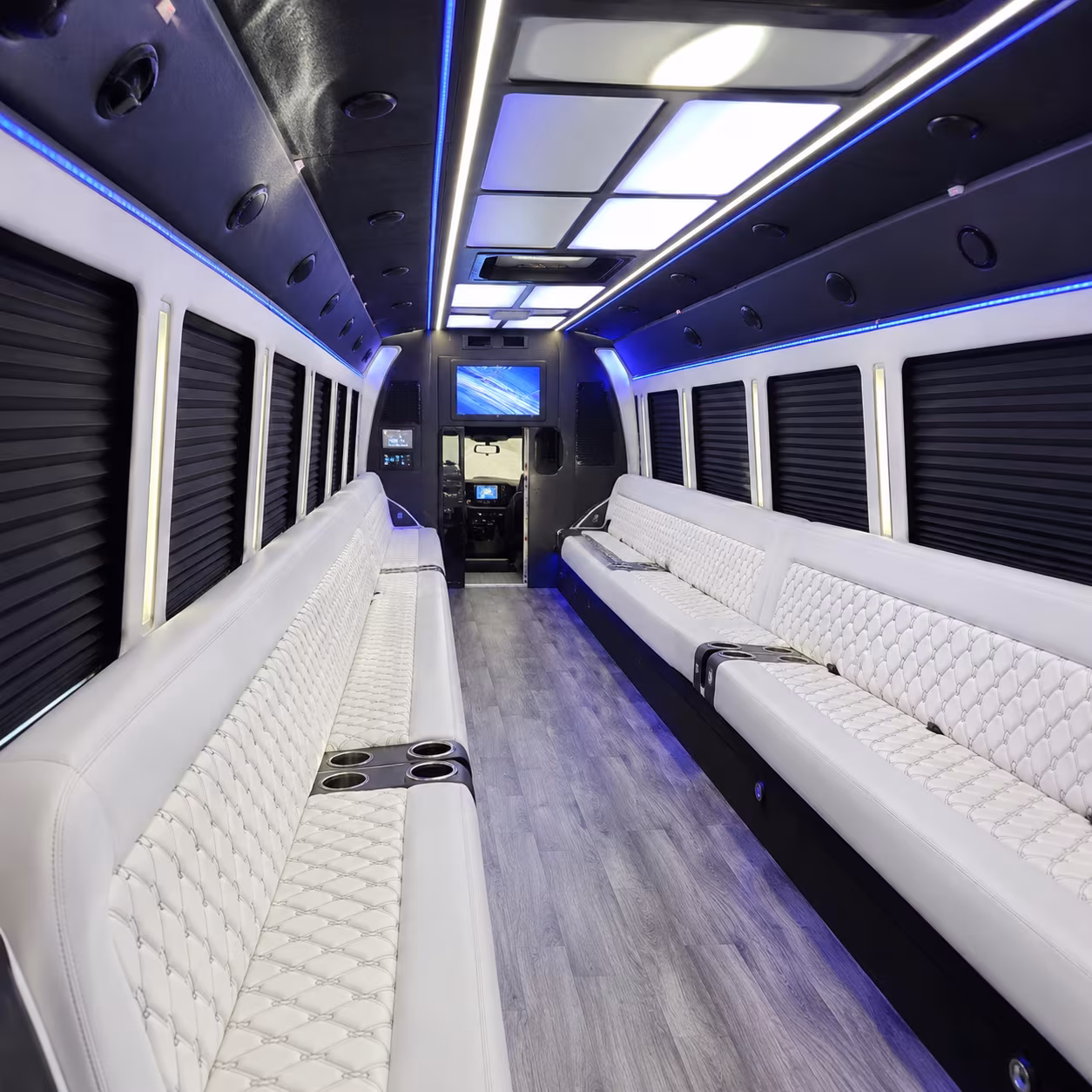 paterson party bus rentals inside