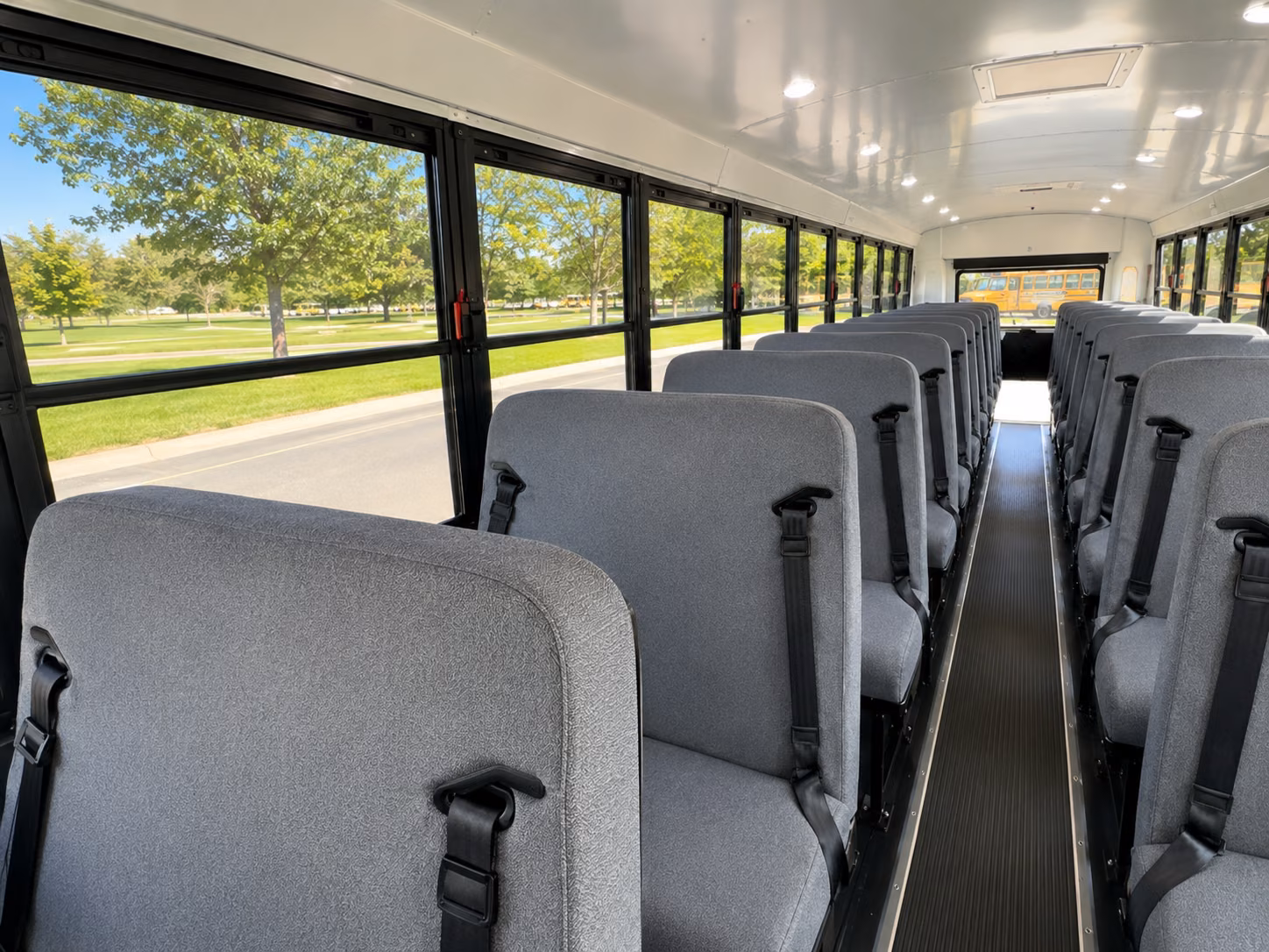paterson school bus inside