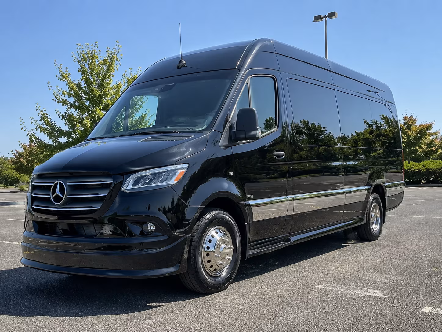 paterson sprinter van with driver